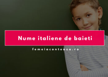 Nume italiene de băieţi