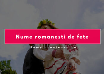 Nume românești de fete